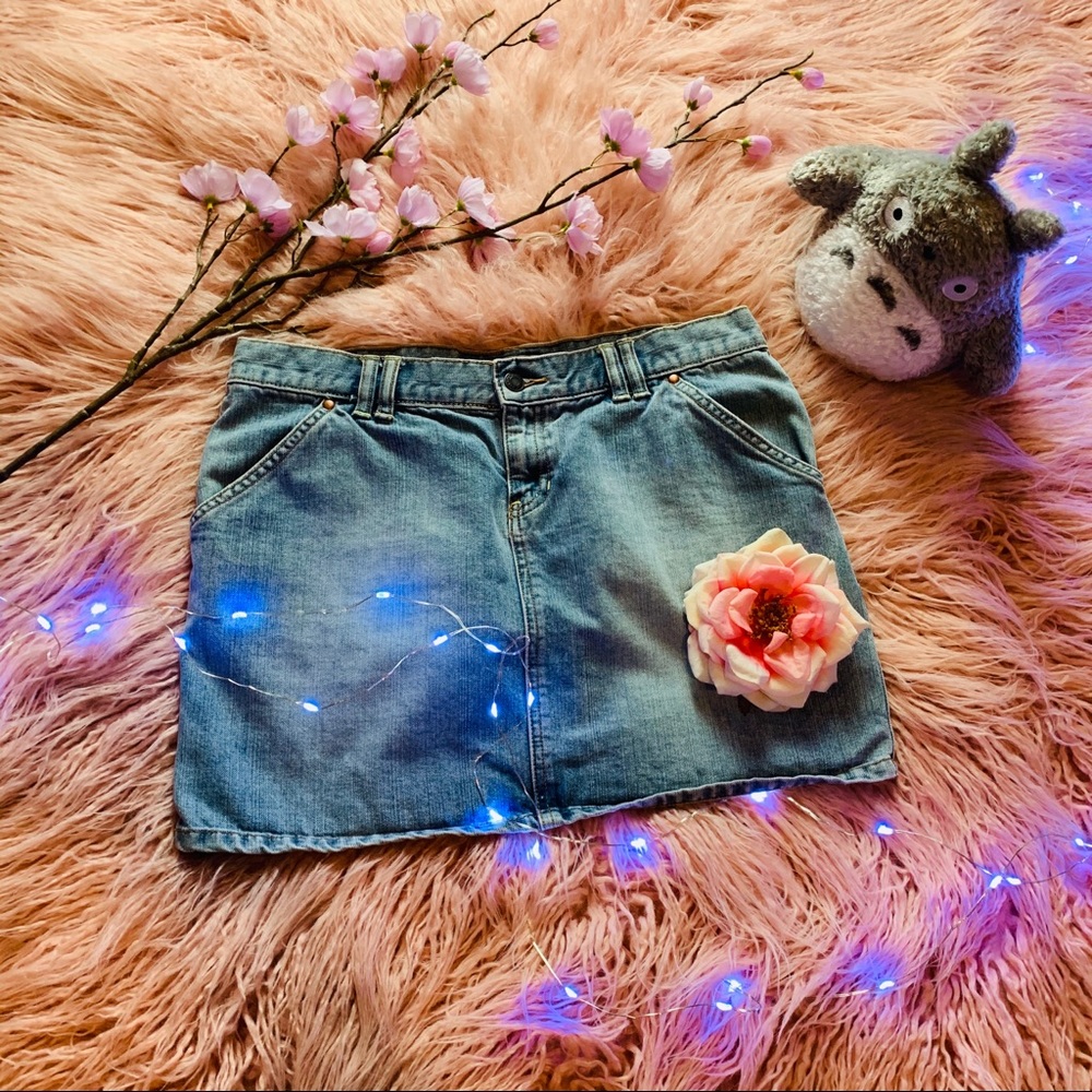 Old Navy Brand Low Waist Denim Skirt